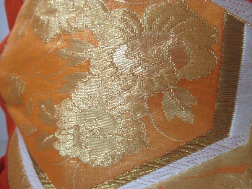 u140 裏地付 帯 クッションカバー 座布団カバー ファスナー