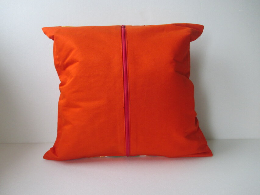 u140 裏地付 帯 クッションカバー 座布団カバー ファスナー