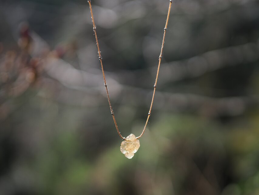 <MTO> -Grossular garnet- code pendant