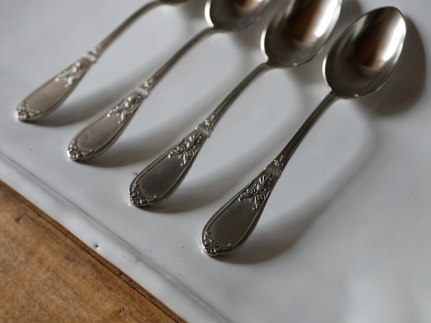 アンティークスプーン フランスアンティーク ブロカントのある生活