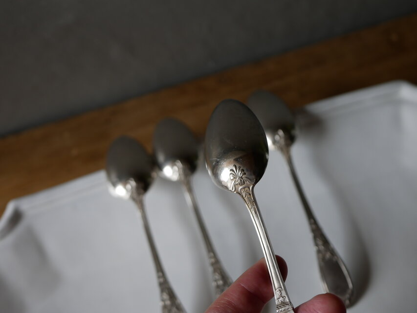 アンティークスプーン フランスアンティーク ブロカントのある生活