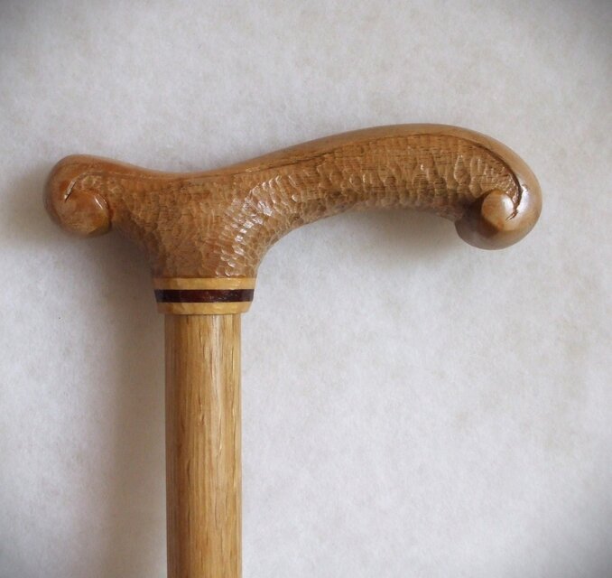 ♪おしゃれなハンドメイドウッドステッキ♪