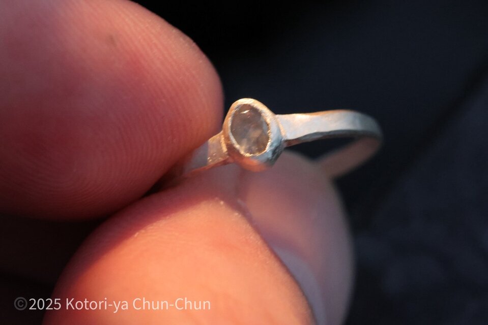 アレキ好き必見】ロシア産アレキサンドライト・シルバーリング【銀王