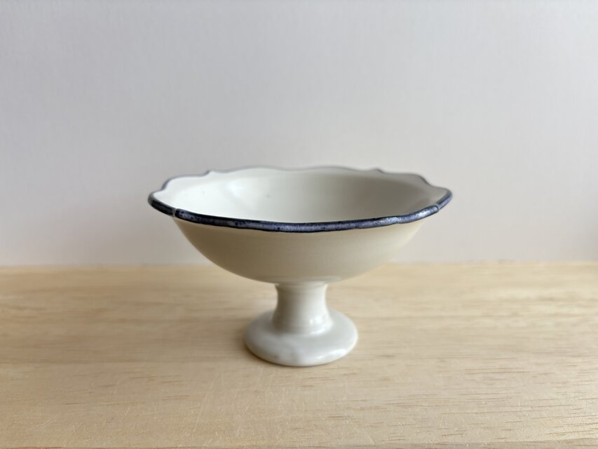 稜花ミニコンポート（白）