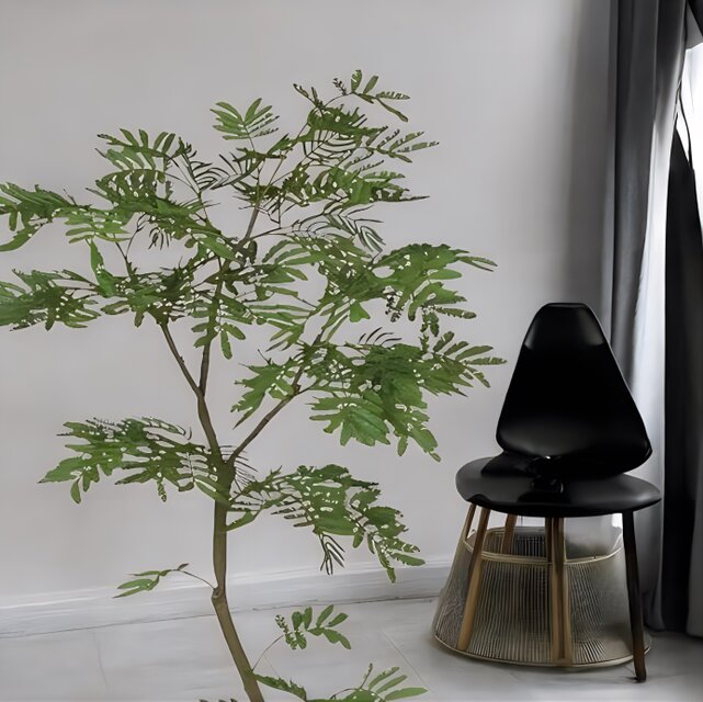 光触媒 人工観葉植物 ウォールグリーン フェイクグリーン パキラ120FST