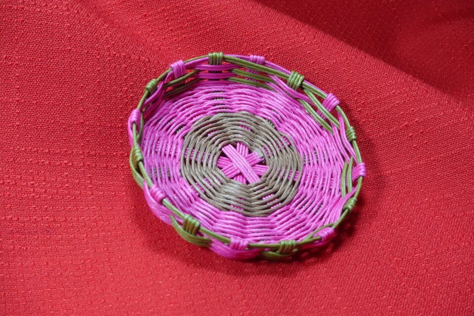 強運コースター ニコースタンタン クラフトバンド雑貨 お守り ギフトにも