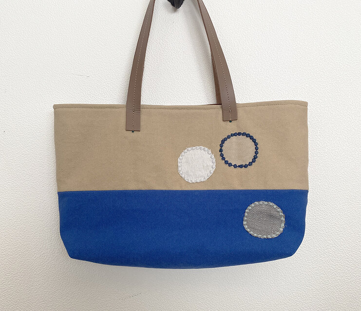 ミナペルホネン“tambourine”アップリケかばん | iichi 日々の暮らしを