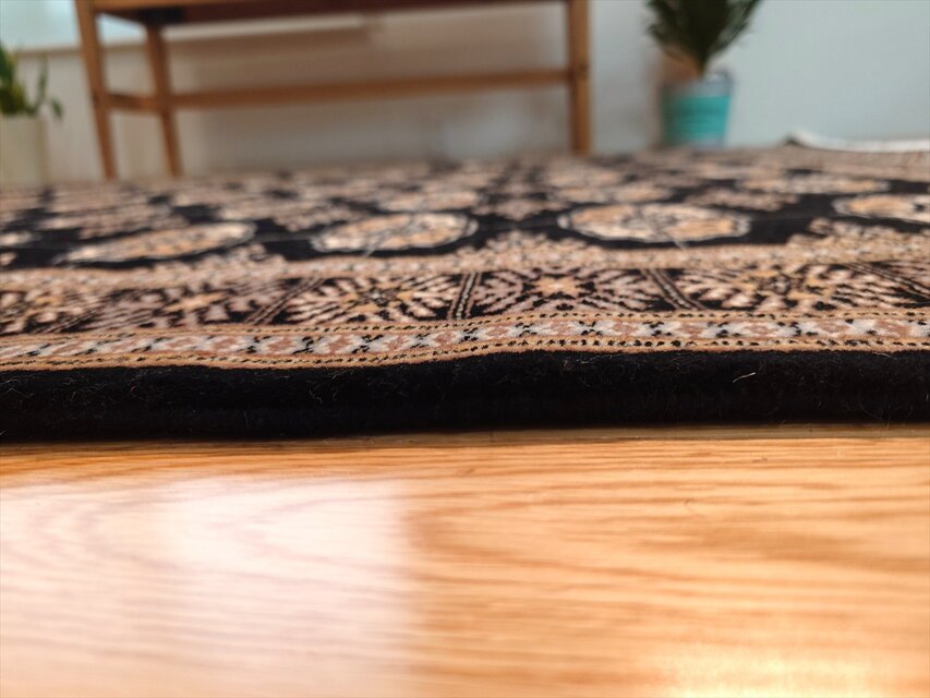 【美品】パキスタン製/絨毯/155x95 美品】パキスタン製/絨毯/155x95 美品】パキスタン製/絨毯