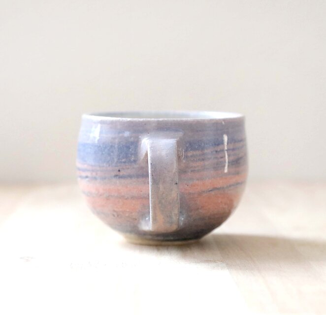 練り上げのマグカップ 夕焼けのグラデーション ＊ 2 | iichi 日々の