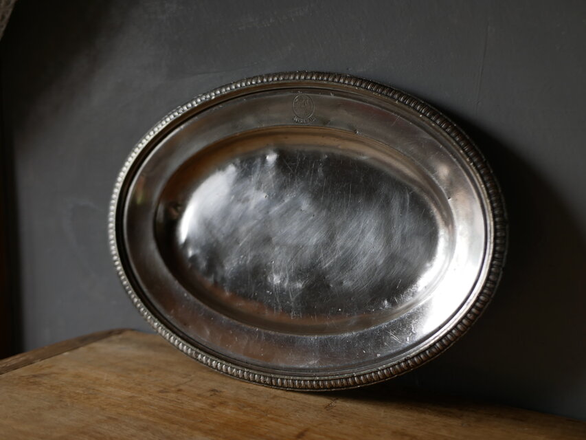 MIRAMAR クリストフル オーバルプレート シルバープレート フランス