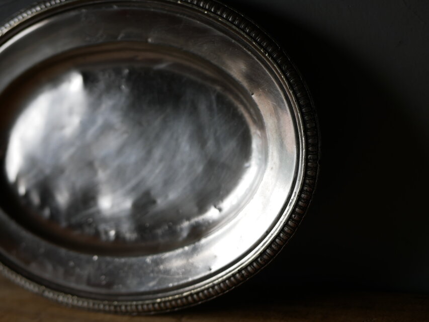 MIRAMAR クリストフル オーバルプレート シルバープレート フランス