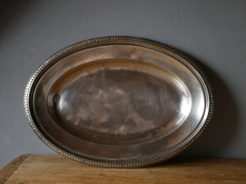 MIRAMAR クリストフル オーバルプレート シルバープレート フランス