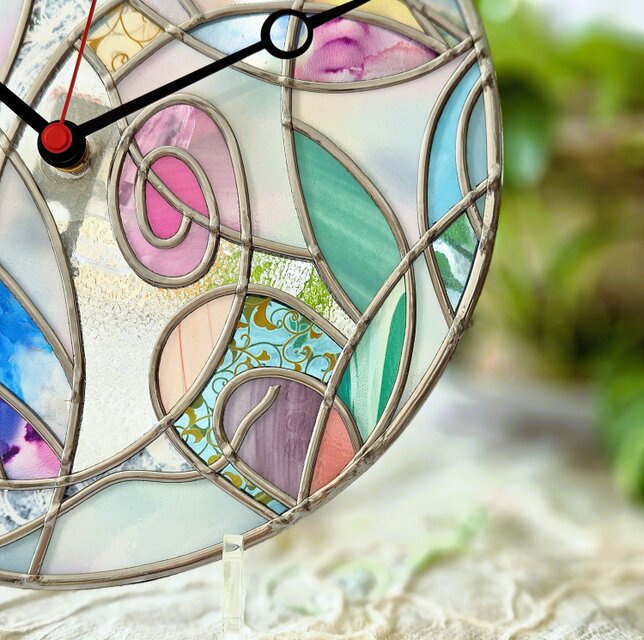 受注：和モダン『心春 Mioto 』アクリル掛け置き兼用時計 | iichi 日々