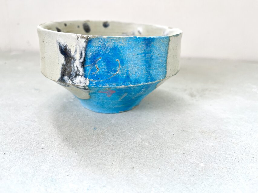 水色ピンク26 小鉢s　向付