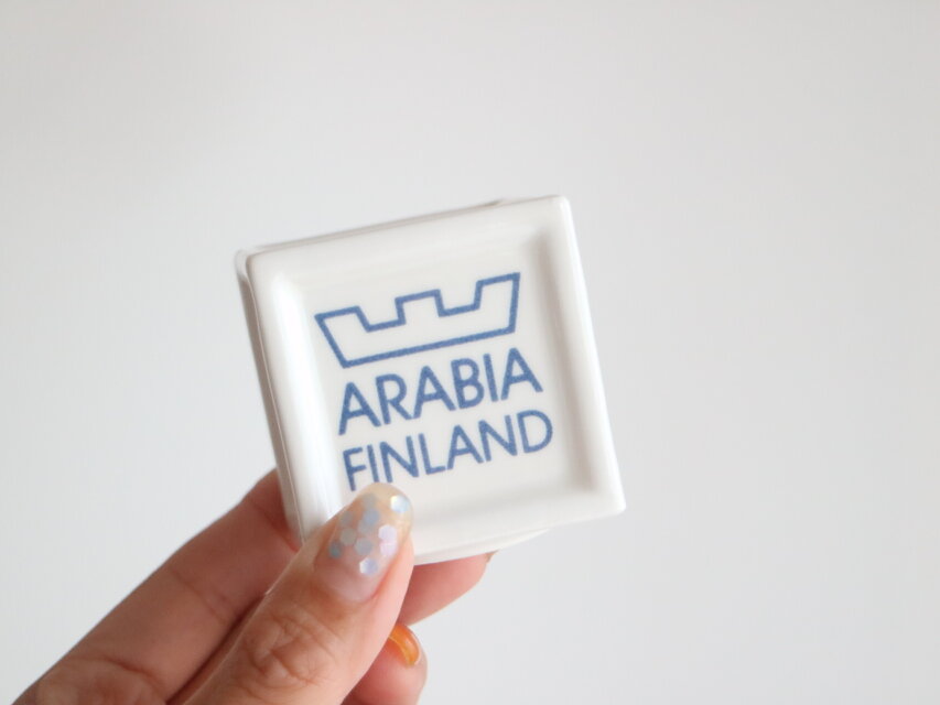 ARABIA FINLAND ディーラーサイン　非売品　ビンテージ　レア 非売品☆貴重☆レア❗ARABIA アラビア ディーラーサイン