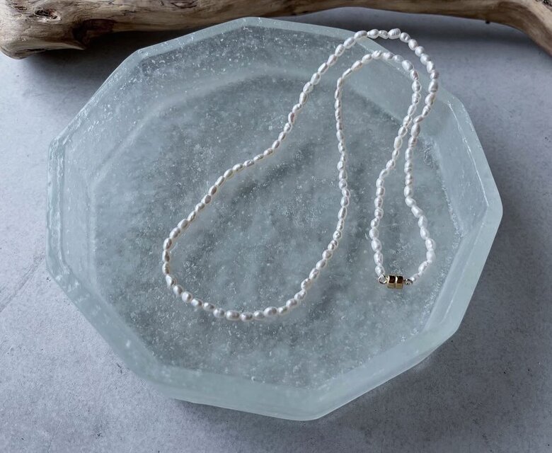 淡水パールのネックレス