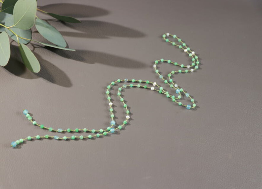 クリソプレーズ・翆雨のラリエット