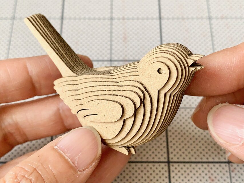 【工作キット】段々すずめ・birds singing