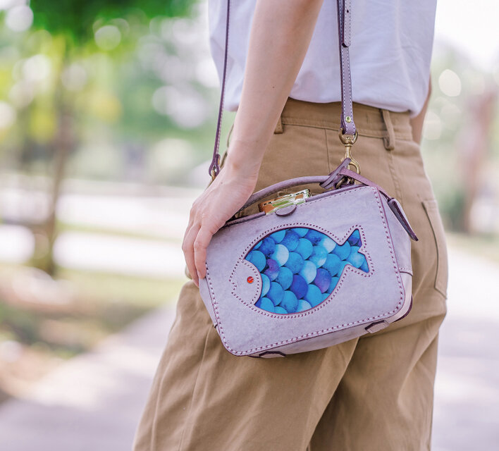【ハンドメイド】がま口バッグ　海底の世界 2点セット　#506 ハンドメイド】がま口バッグ 海底の世界 #655｜Yahoo!フリマ（旧PayPay