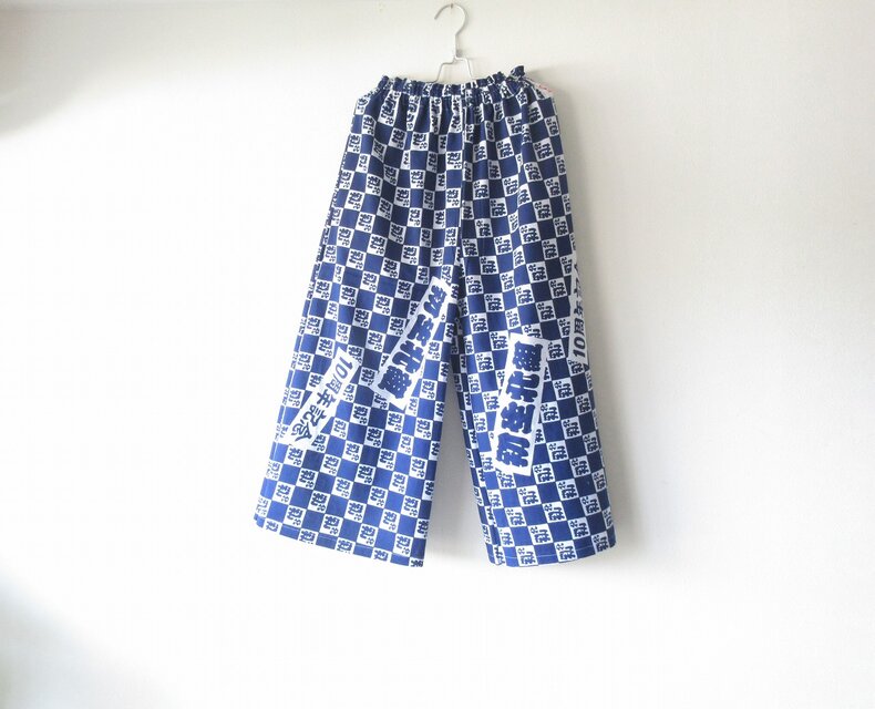☆浴衣ガウチョパンツ☆【再再販】/31kg078