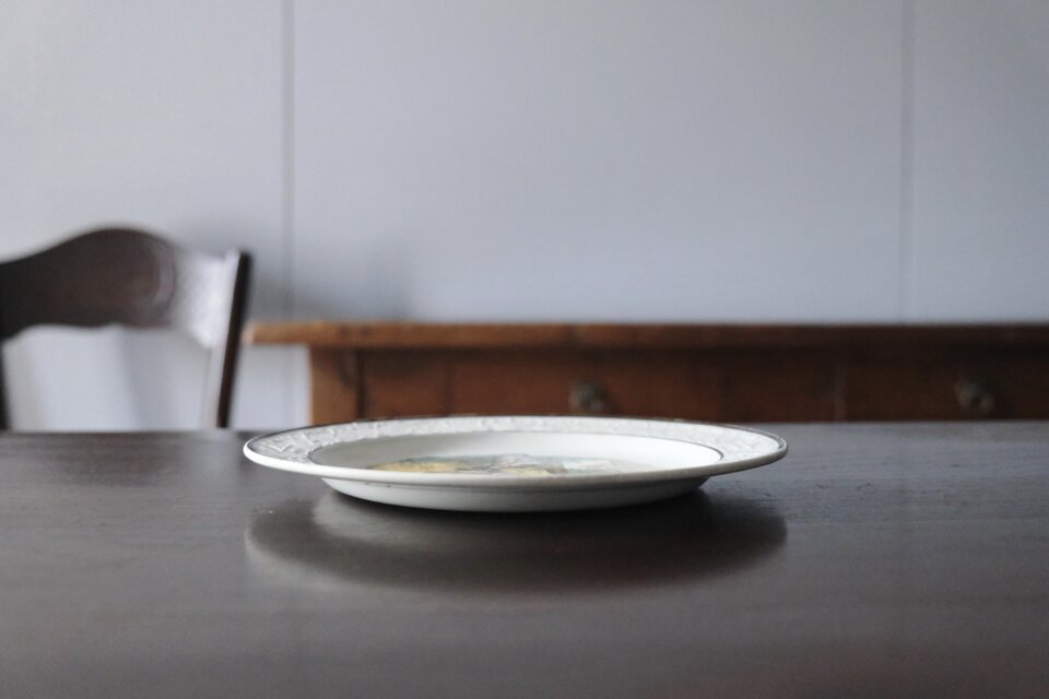 レア◯H.B&CIE ショワジールロワ　平皿 N-859/フランスアンティーク レア◯H.B&CIE ショワジールロワ平皿 N-859/フランスアンティーク