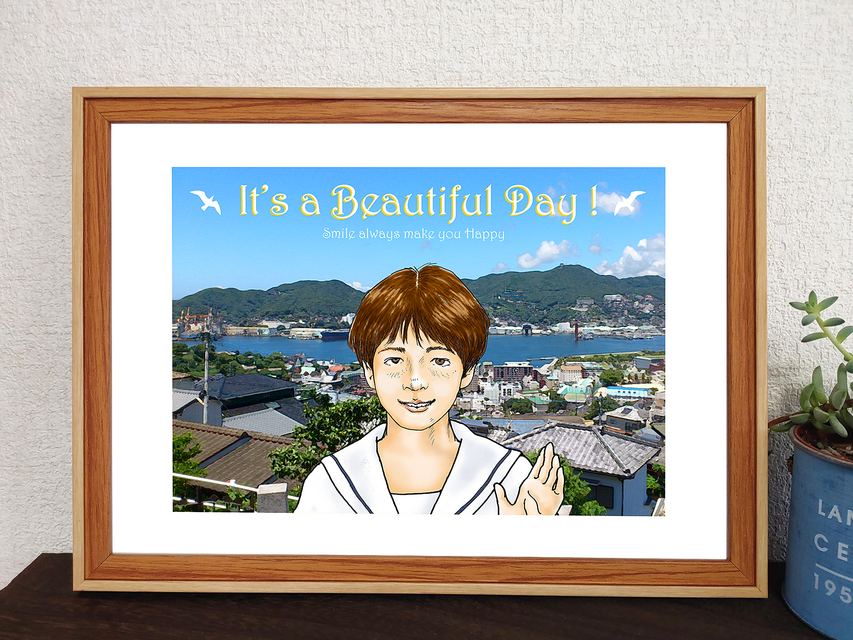 ポスター 写真 ベニスビーチ フレーム付き ポスター 写真 ベニスビーチ