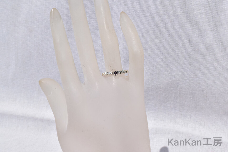 専用ベキリ鉱山産カラーチェンジガーネットリング、ペンダントトップオーダー カラーチェンジガーネット ベキリー産 0.73ct ルース