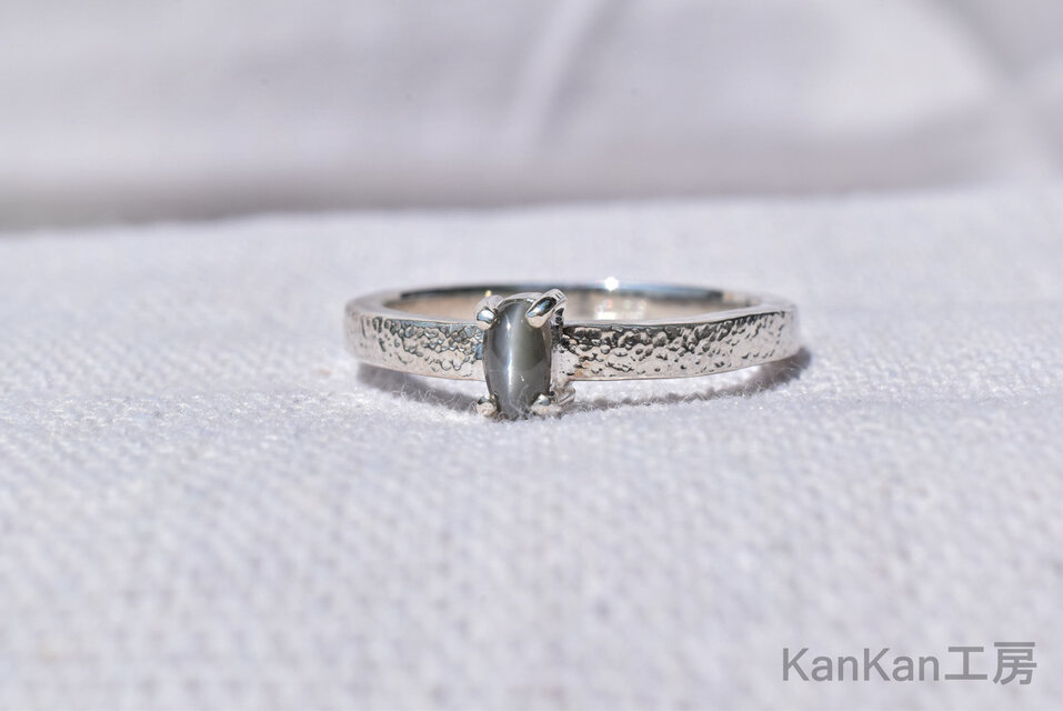 アレキサンドライトキャッツアイのリング | iichi 日々の暮らし