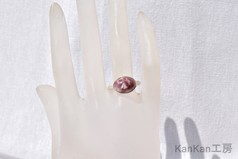 ビクトリアストーンのリング(褐色) | iichi 日々の暮らしを