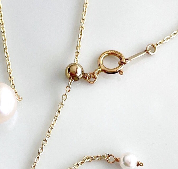 選べる 天然淡水真珠 ラベンダーパープル ルベルパールのペンダント