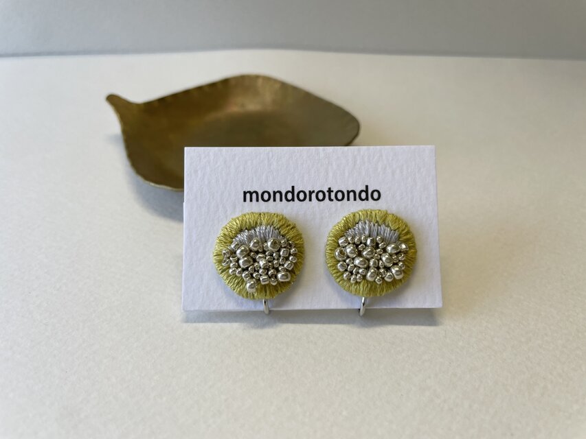 【 pistàcchio　ピスタチオ 】ﾎﾟﾆｰﾌｯｸ　金属ｱﾚﾙｷﾞｰ対応　e034グリーン緑