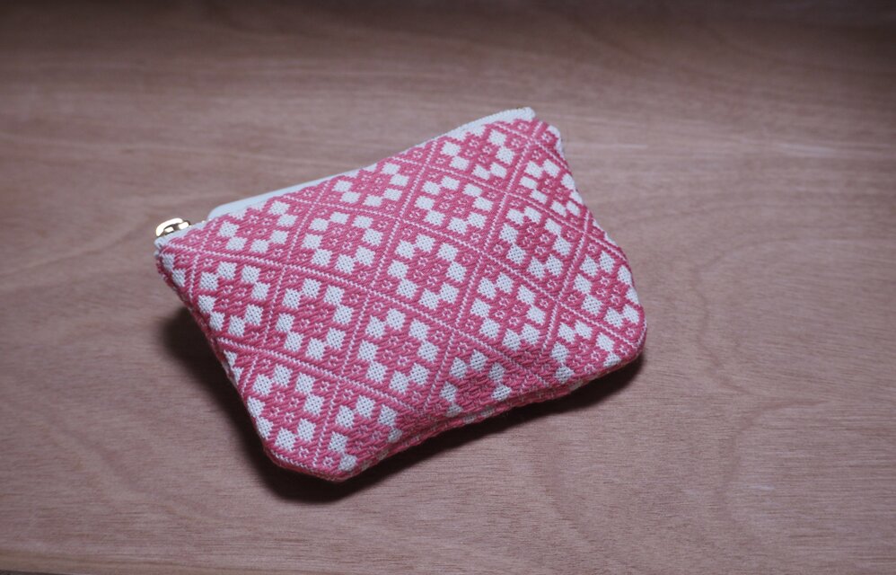 こぎん刺し ポーチ 刺繍 kogin 総刺し | iichi 日々の暮らしを心地よく