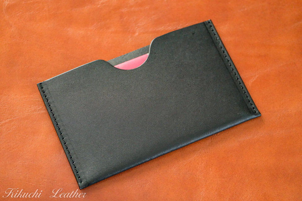 《RIVER》レザー通帳ケース
