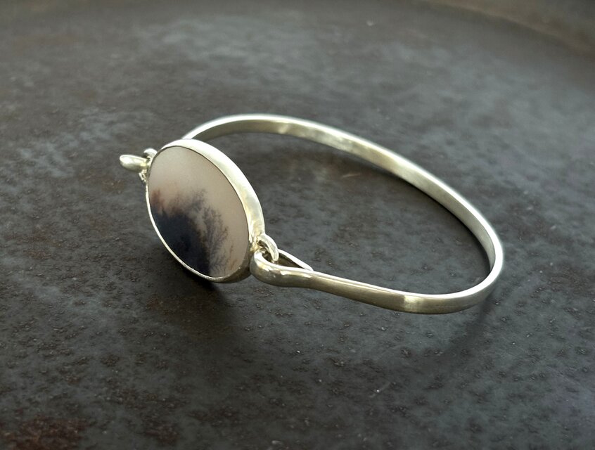 デンドリティックアゲート　バングル