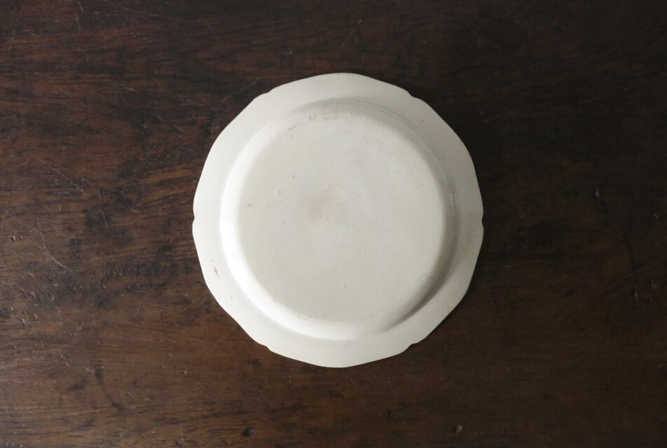 【美品】フランス Luneville窯 手描ブーケ シェルラヴィエ[3302] 美品】フランス Luneville窯 手描ブーケ シェルラヴィエ[3302