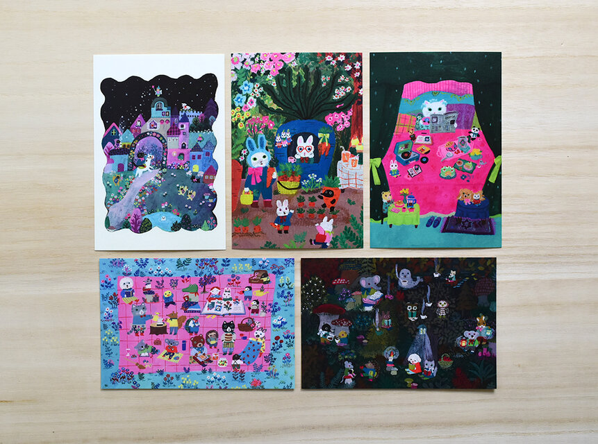 北岸由美 絵葉書1stセット