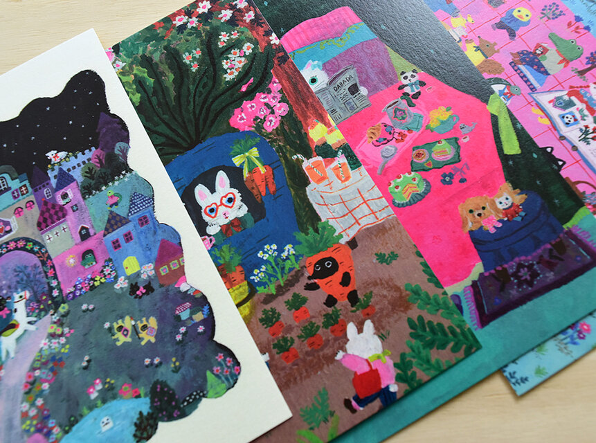 北岸由美 絵葉書1stセット | iichi 日々の暮らしを心地よくする