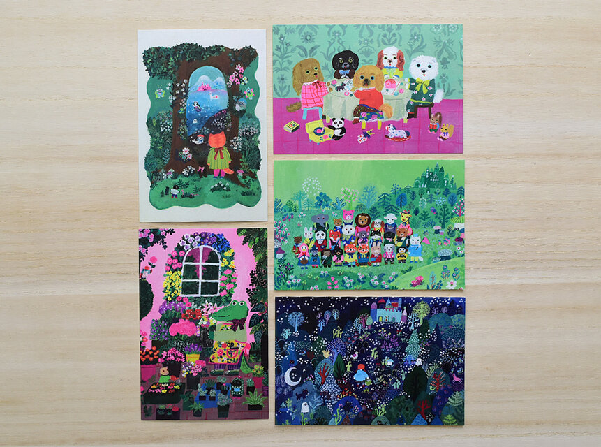 北岸由美 絵葉書2ndセット