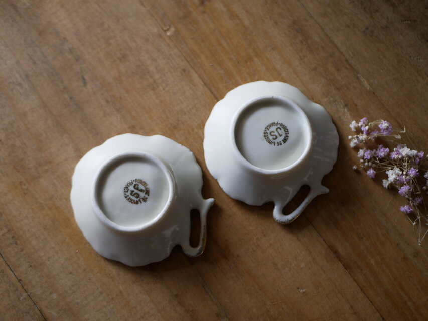 LIMOGES 小さなお皿 リモージュ フランスヴィンテージ ブロカント