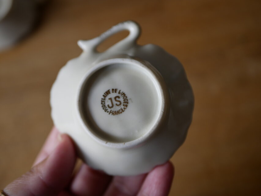 LIMOGES 小さなお皿 リモージュ フランスヴィンテージ ブロカント