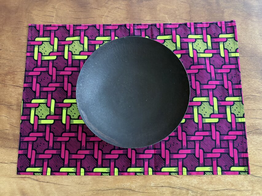 アフリカンプリント　ランチョンマット