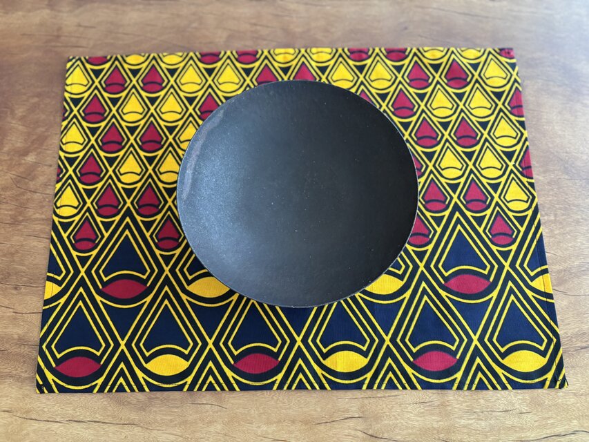 アフリカンプリントランチョンマット