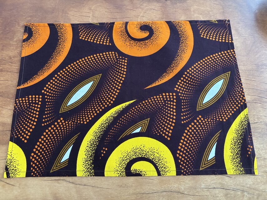 アフリカンプリント ランチョンマット | iichi 日々の暮らしを心地よく