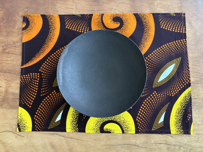 アフリカンプリント　ランチョンマット