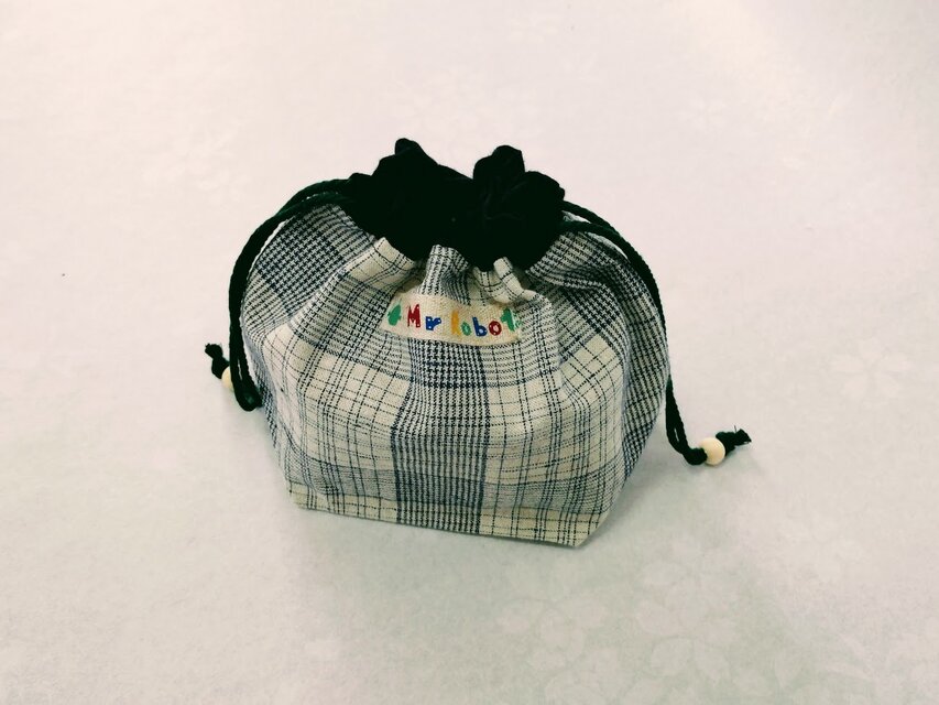 巾着袋（お弁当箱入れ　Sサイズ）