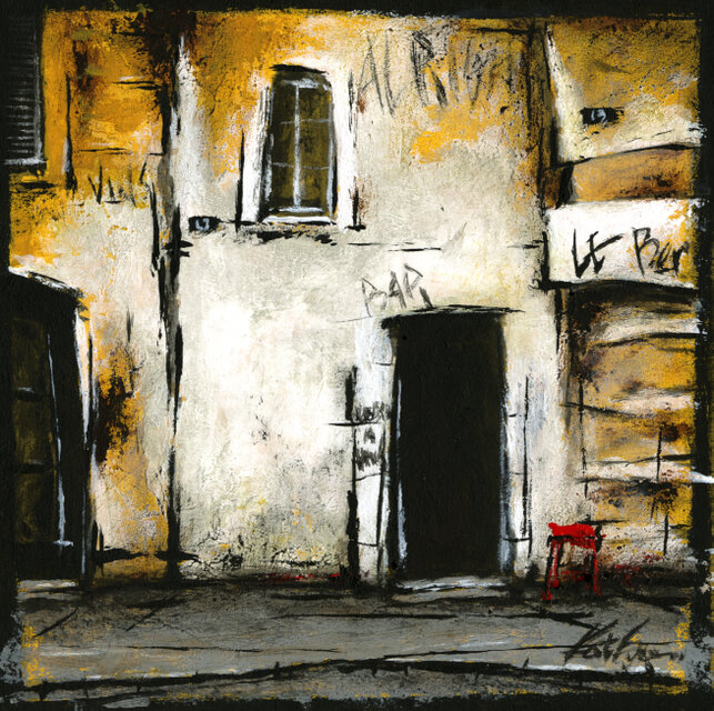 PARIS#1063」絵画 風景画 パリ 小さな絵 インテリアアート