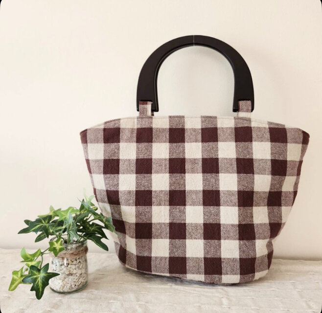 PORTER レッスン トートバッグ ハンドバッグ A4 チェック柄