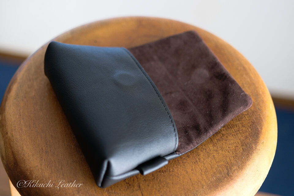 WATERPROOF LEATHER》コンパクトカメラ用レザーカメラケース Large