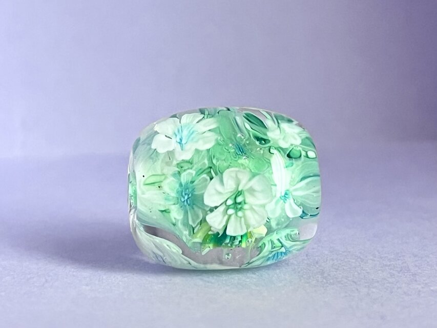 フラワーシャワー　グリーン　№158