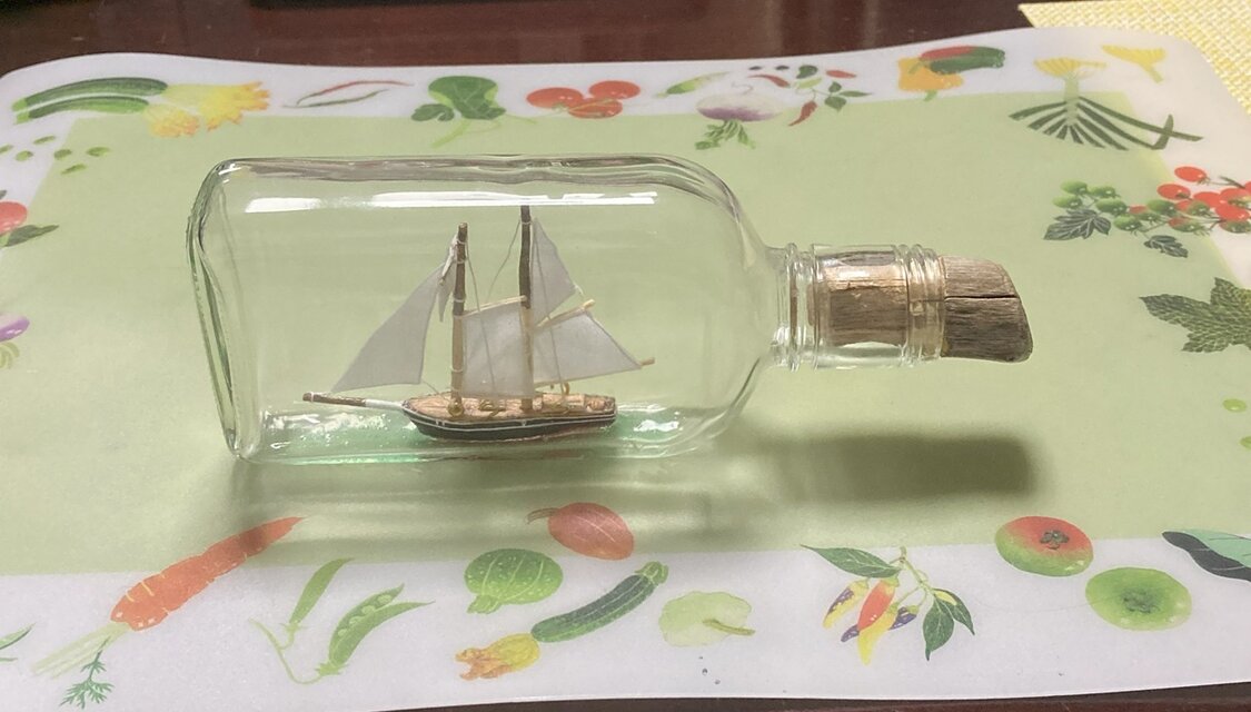 【ボトルシップ】アンナ・マリア号